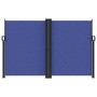 Toldo lateral retráctil azul 160x1000 cm en Sombrillas | Comprar online en Foru.es