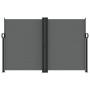 Toldo lateral retráctil gris antracita 160x1000 cm en Sombrillas | Comprar online en Foru.es