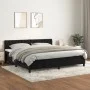 Box spring bed with black velvet mattress 200x200 cm by vidaXL, Beds and slatted bases - Ref: Foro24-3141505, Price: 587,27 €...
