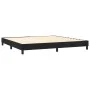 Box spring bed with black velvet mattress 200x200 cm by vidaXL, Beds and slatted bases - Ref: Foro24-3141505, Price: 587,27 €...
