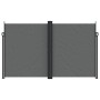 Toldo lateral retráctil gris antracita 200x1000 cm en Sombrillas | Comprar online en Foru.es