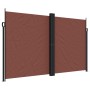 Toldo lateral retráctil marrón 200x1000 cm en Sombrillas | Comprar online en Foru.es