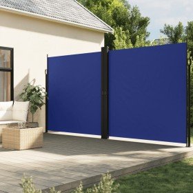Toldo lateral retráctil azul 220x1000 cm en Sombrillas | Comprar online en Foru.es