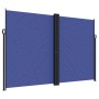 Toldo lateral retráctil azul 220x1000 cm en Sombrillas | Comprar online en Foru.es