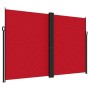 Toldo lateral retráctil rojo 220x1000 cm en Sombrillas | Comprar online en Foru.es