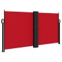 Toldo lateral retráctil rojo 120x1200 cm en Sombrillas | Comprar online en Foru.es