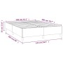 Cama box spring con colchón tela gris claro 140x200 cm de vidaXL, Camas y somieres - Ref: Foro24-3144522, Precio: 397,26 €, D...