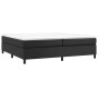 Cama box spring con colchón cuero sintético negro 200x200 cm de vidaXL, Camas y somieres - Ref: Foro24-3144626, Precio: 531,2...