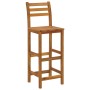 Taburetes de cocina 4 unidades madera maciza de acacia de vidaXL, Sillas de jardín - Ref: Foro24-310286, Precio: 287,83 €, De...