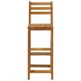 Taburetes de cocina 4 unidades madera maciza de acacia de vidaXL, Sillas de jardín - Ref: Foro24-310286, Precio: 287,83 €, De...