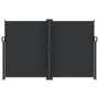 Toldo lateral retráctil negro 160x1200 cm en Sombrillas | Comprar online en Foru.es