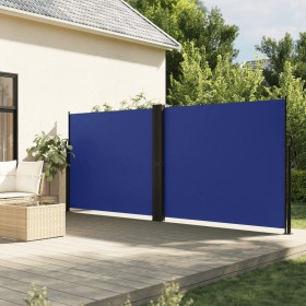 Toldo lateral retráctil azul 160x1200 cm en Sombrillas | Comprar online en Foru.es