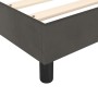 Cama box spring con colchón terciopelo gris oscuro 90x200 cm de vidaXL, Camas y somieres - Ref: Foro24-3144658, Precio: 275,3...