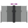 Toldo lateral retráctil antracita 160x1200 cm en Sombrillas | Comprar online en Foru.es