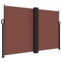 Toldo lateral retráctil marrón 160x1200 cm en Sombrillas | Comprar online en Foru.es