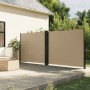 Toldo lateral retráctil beige 160x1200 cm en Sombrillas | Comprar online en Foru.es