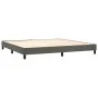 Box spring bed with dark gray velvet mattress 200x200 cm by vidaXL, Beds and slatted bases - Ref: Foro24-3141444, Price: 540,...