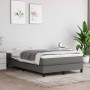 Cama box spring con colchón tela gris oscuro 120x200 cm de vidaXL, Camas y somieres - Ref: Foro24-3144062, Precio: 383,93 €, ...