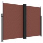 Toldo lateral retráctil marrón 180x1200 cm en Sombrillas | Comprar online en Foru.es