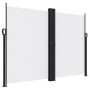 Toldo lateral retráctil blanco 180x1200 cm en Sombrillas | Comprar online en Foru.es