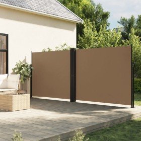 Toldo lateral retráctil gris taupe 180x1200 cm en Sombrillas | Comprar online en Foru.es