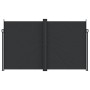 Toldo lateral retráctil negro 200x1200 cm en Sombrillas | Comprar online en Foru.es