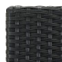Taburetes altos de jardín cojines 2 uds ratán sintético negro de vidaXL, Sillas de jardín - Ref: Foro24-313435, Precio: 149,4...