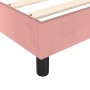 Cama box spring con colchón terciopelo rosa 80x200 cm de vidaXL, Camas y somieres - Ref: Foro24-3144650, Precio: 266,39 €, De...