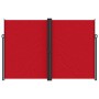 Toldo lateral retráctil rojo 220x1200 cm en Sombrillas | Comprar online en Foru.es