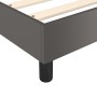 Cama box spring con colchón cuero sintético gris 180x200 cm de vidaXL, Camas y somieres - Ref: Foro24-3144624, Precio: 515,61...