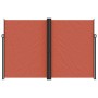 Toldo lateral retráctil terracota 220x1200 cm en Sombrillas | Comprar online en Foru.es