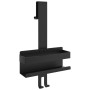 Estante colgante de ducha acero inox cepillado 304 negro mate en Estanterías | Comprar online en Foru.es