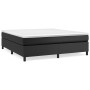 Cama box spring con colchón cuero sintético negro 180x200 cm de vidaXL, Camas y somieres - Ref: Foro24-3144620, Precio: 538,5...