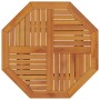 Mesa de jardín plegable madera maciza de acacia Ø70x75 cm en Mesas de jardín | Comprar online en Foru.es