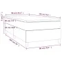Box spring bed with dark gray velvet mattress 90x190 cm by vidaXL, Beds and slatted bases - Ref: Foro24-3144652, Price: 263,8...