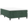 Cama box spring con colchón terciopelo verde oscuro 120x200 cm de vidaXL, Camas y somieres - Ref: Foro24-3144672, Precio: 390...