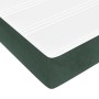 Cama box spring con colchón terciopelo verde oscuro 120x200 cm de vidaXL, Camas y somieres - Ref: Foro24-3144672, Precio: 390...