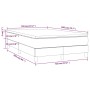 Cama box spring con colchón cuero sintético capuchino 120x200cm de vidaXL, Camas y somieres - Ref: Foro24-3144254, Precio: 34...