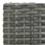 Taburetes altos de jardín cojines 2 uds ratán sintético gris de vidaXL, Sillas de jardín - Ref: Foro24-313436, Precio: 161,54...