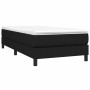 Cama box spring con colchón tela negro 80x200 cm de vidaXL, Camas y somieres - Ref: Foro24-3144031, Precio: 242,70 €, Descuen...