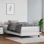 Cama box spring con colchón cuero sintético blanco 80x200 cm de vidaXL, Camas y somieres - Ref: Foro24-3144226, Precio: 271,7...