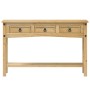 Mesa consola "Corona" 114x34,5x73 cm Madera maciza de pino en Mesas auxiliares | Comprar online en Foru.es