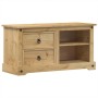Mueble de TV Corona madera maciza de pino 100x40x52 cm en Muebles TV | Comprar online en Foru.es