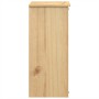 Cómoda cajonera Corona madera maciza de pino 80x40x89 cm en Baúles de almacenamiento | Comprar online en Foru.es