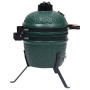 Barbacoa 2 en 1 ahumadora Kamado de cerámica verde 56 cm de vidaXL, Barbacoas - Ref: Foro24-316094, Precio: 255,90 €, Descuen...