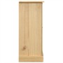 Cómoda cajonera Corona madera maciza de pino 92x48x120 cm en Baúles de almacenamiento | Comprar online en Foru.es