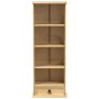 Estantería de CDs Corona madera maciza de pino 40x30x110 cm en Librerías y estanterías | Comprar online en Foru.es