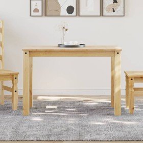 Mesa de comedor Panama madera maciza de pino 117x60x75 cm en Mesas de comedor | Comprar online en Foru.es