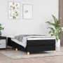 Cama box spring con colchón tela negro 100x200 cm de vidaXL, Camas y somieres - Ref: Foro24-3144153, Precio: 274,94 €, Descue...