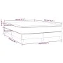 Box spring bed with dark brown fabric mattress 140x200 cm by vidaXL, Beds and slatted bases - Ref: Foro24-3144178, Price: 365...